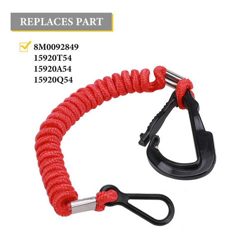 Cordón De Seguridad Para Interruptor De Parada De