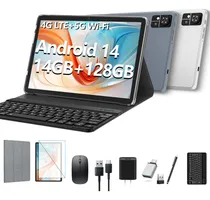 Comprar Tablet Android 10 Pulgadas 2025 4g, 128gb Rom, 14gb Ram, E