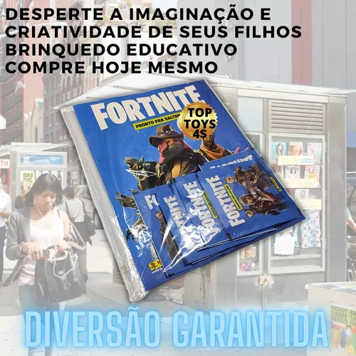 Album De Figurinhas Fortnite Ilustrado 12 Envelopes Panini