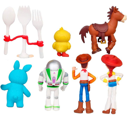 Pantyshka Toy Story Toys - Juego De 7 Figuras De Accion Con