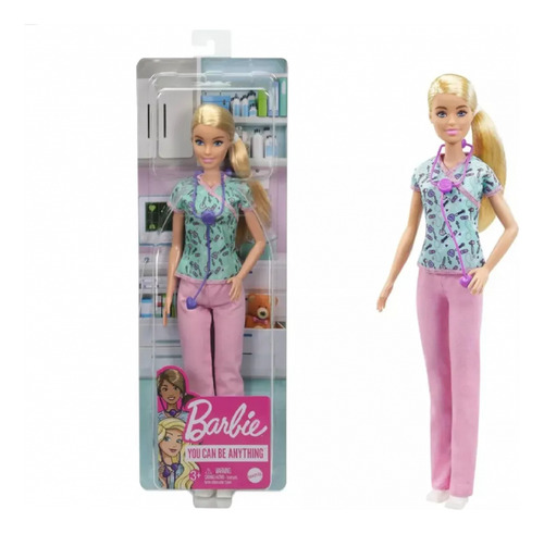Muñeca Barbie Profesiones Surtidas Con Accesorio Para Niñas