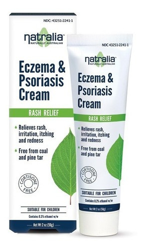 Crema Para La Psoriasis Y El Eczema 2 Onzas Natralia