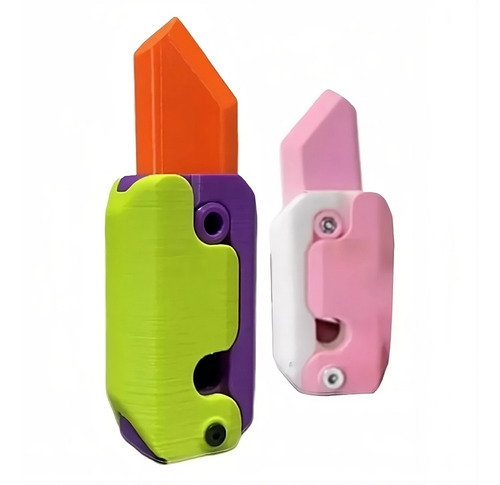 Cuchillo Juguete Plástico Pack X2 Fidget Juguete Antiestres
