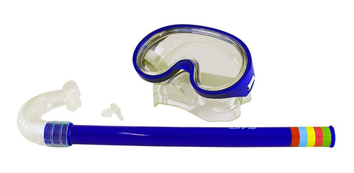 Imagen 3 de 3 de Combo Set Blast Snorkel & Visor Rey
