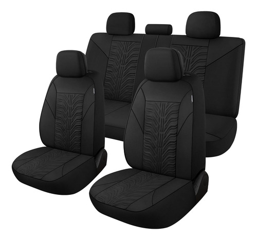 Juego Completo De Fundas De Asiento De Automóvil, Lavables Y