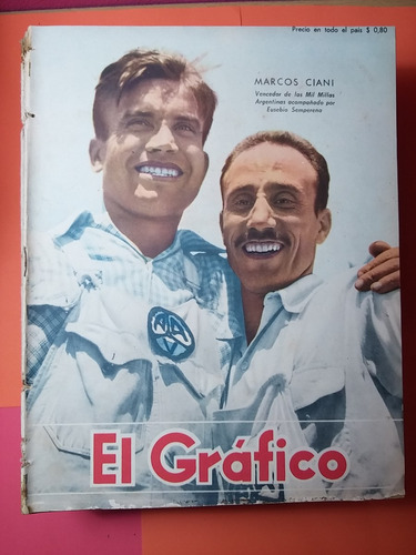 El Grafico 1641   Marcos Ciani Y Eusebio Sempereno