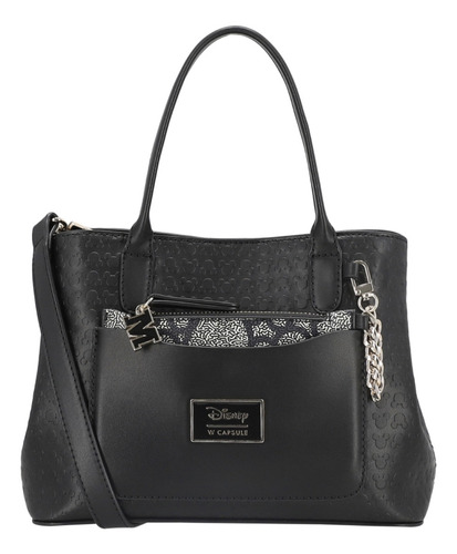 Bolsa Satchel Para Mujer W Capsule Negro Hbstriker4cw