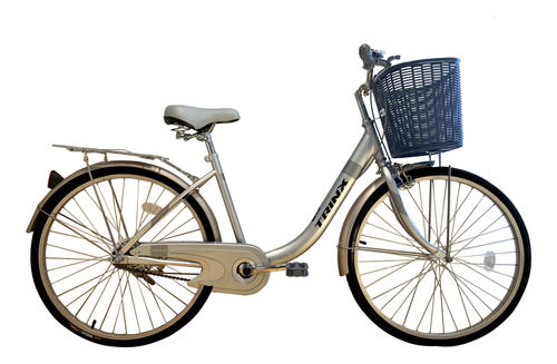 Bicicleta Trinx Cute 1.0 24  Dama Mujer Canasto Paseo Urbana