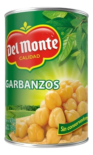 7 Pzas Garbanzo Del Monte 400 G