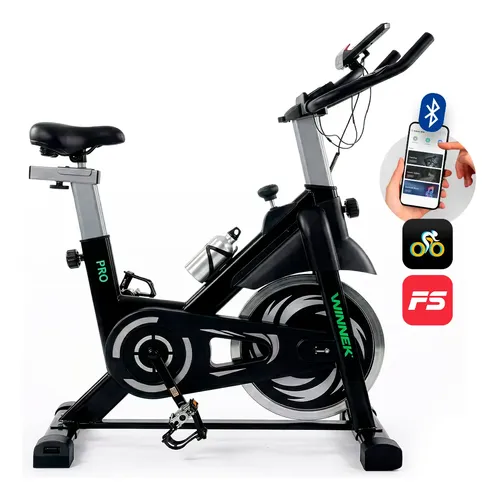 Bicicleta Ergométrica Spinning Com Roda Inércia De 20kg Winnek Fi...
