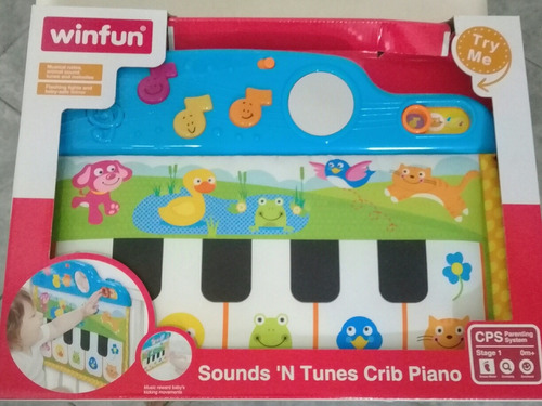  Gimnasio Piano Musical Didactico Win Fun Bebes