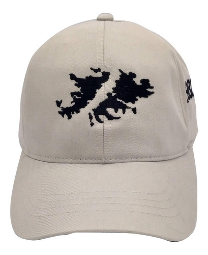 Imagen 5 de 5 de Gorra Islas Malvinas Tacticas Bordadas Militares Beige Color