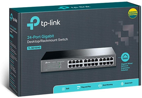 Switch Hub 24 Portas Tp-link Tl-sg1024d Gigabit