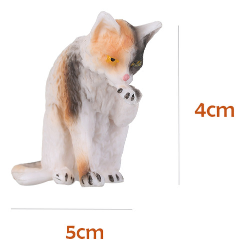 Miniatura De Gato, Minimascota, Modelo De Animal De Simulaci