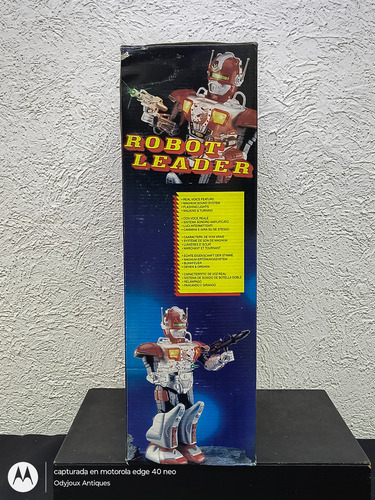 Robot Leader Zadak Rojo Son Ai Toys Vintage 1994 En Caja Robot Leader Zadak Rojo Son Ai Toys Vintage 1994 En Caja Rojo (Usado)