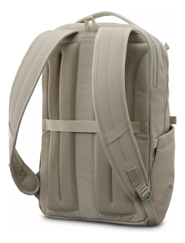 Mochila Samsonite Better Than Basics Para Laptop 15.6 21l Recycled Smart Sleeve Viaje Trabajo Compartimentos Acolchados Bolsillos Laterales Limestone Grey Liso