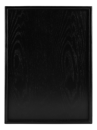 Bandeja De Té De 35 X 24 Cm, Forma Rectangular, Madera Maciz