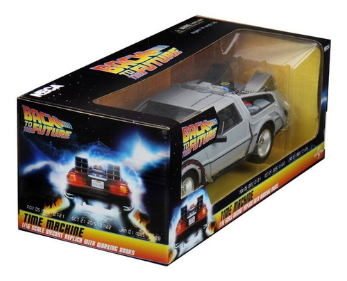Imagem 6 de 8 de Time Machine Delorean 6'' Scale Back To The Future Neca