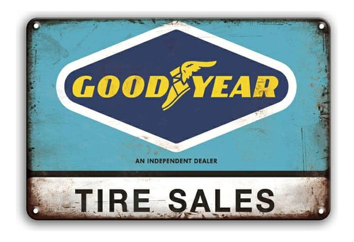 Retroshop Vinilo Decorativo Good Year 30cm X 40cm Agua