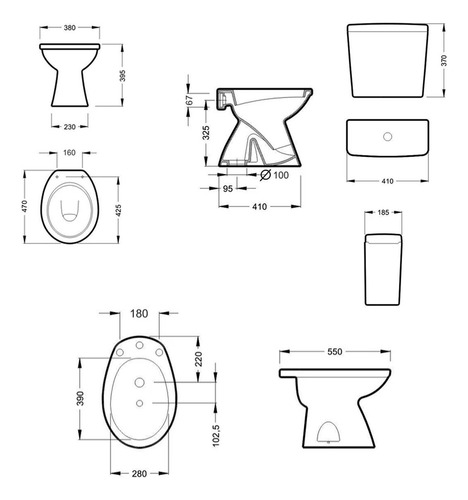 Imagen 9 de 10 de Combo Baño Completo Sanitarios Kit Griferia Fv Vanitory