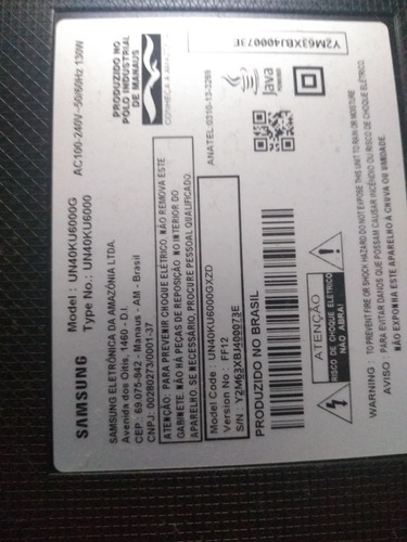 Imagem 1 de 4 de Tv Samsung 4k