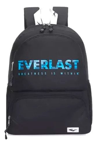 Mochila Everlast Escolar Colegio Primaria Secundaria Red