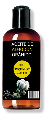 Aceite De Algodón 100% Puro Orgánico
