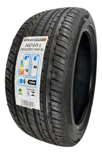 Kit 2 Pneus Speedmax Hu901 Aro 17 Novos 225/45r17 94w W