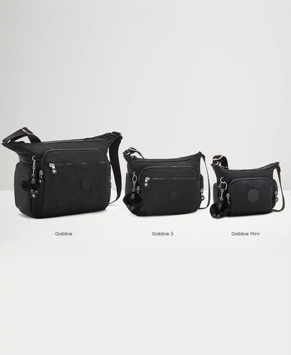 Bolsa Kipling Gabbie Chica Nueva Original Hideaway Beige Color Sólido