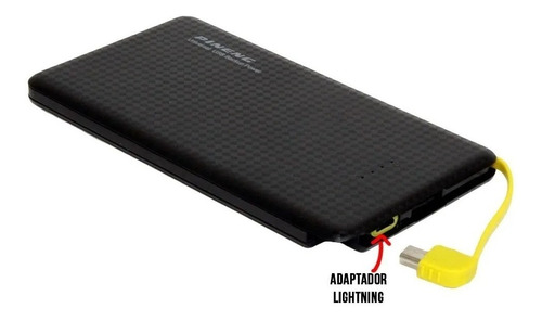 Bateria Extra Power Bank Pineng Original Slim 10000mah Usb