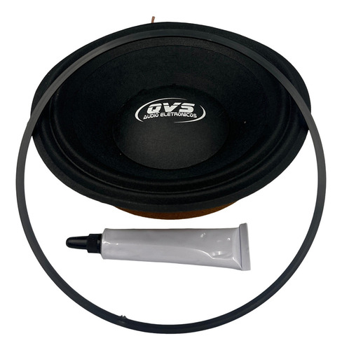 Reparo Falante Qvs 6 Polegadas 6mgs506 250rms Quadrado Azul