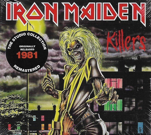 Cd Iron Maiden / Killers Remastered (1981) Europeo 