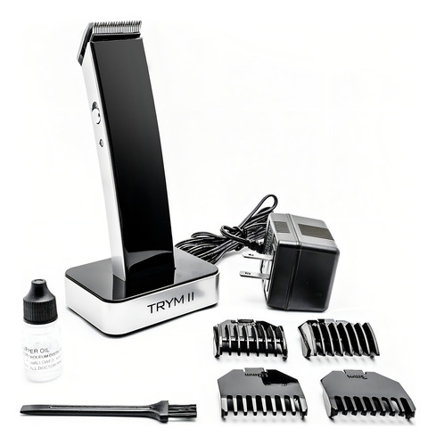 Kit De Mquina De Cortar El Cabello Moderno Y Recargable; Cab