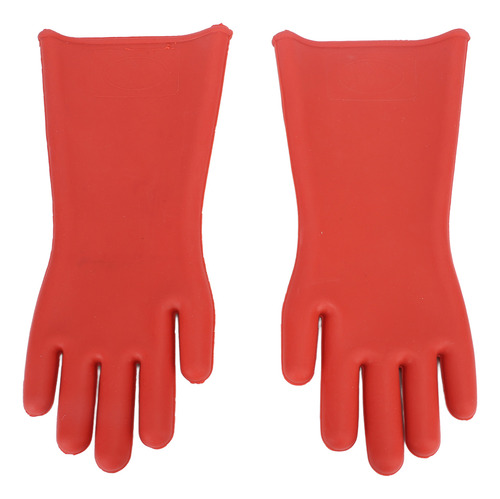 Guantes De Alto Voltaje, 1 Par, Clase De Goma Con Aislamient