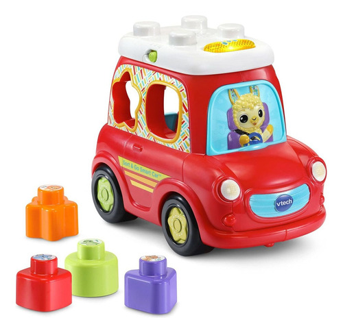 Vtech Sort And Go Smart Car, Rojo