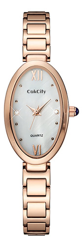 Reloj De Oro Rosa Para Mujer Elegante Y Clásico