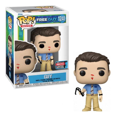 Funko Pop Movies: Free Guy - Guy 1241 Nycc 2022