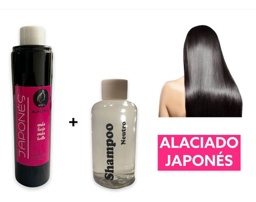 Alaciado Japonés Efecto Espejo Mas Regalo Shampoo Limpieza 