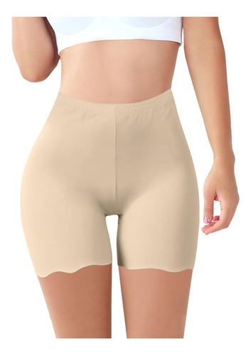 Calzoncillos De Seda Helada Para Mujer, Sin Costuras, Color