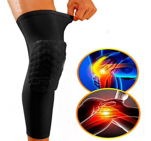 Protección Deportiva Antishock Rodillera Panal Tipo Miyagi