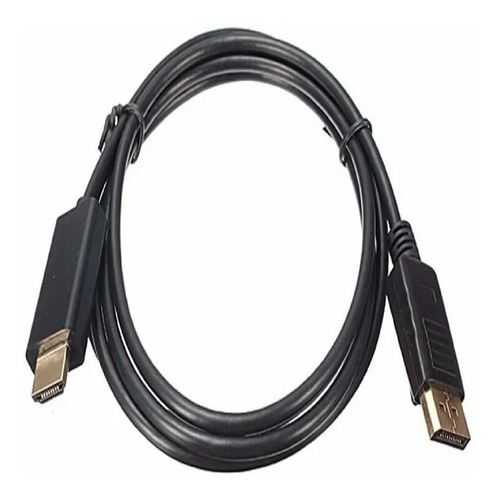 Imagen 1 de 3 de Adaptador Cable Displayport A Hdmi 1.8 Metros Display Port