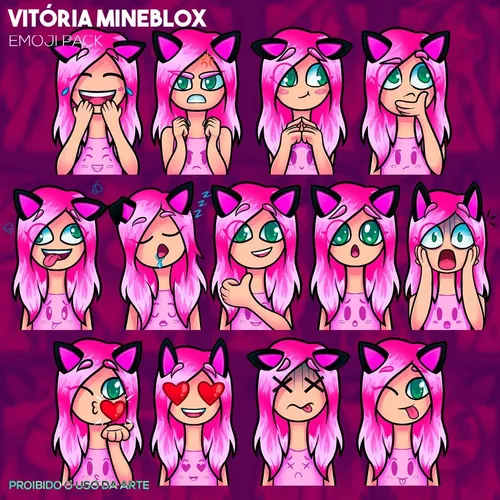 JULIA MINEGIRL E VITORIA MINEBLOX /GACHA LIFE 5 