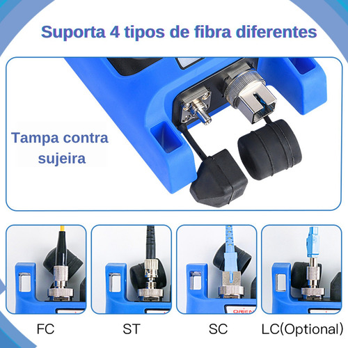 Medidor Óptico Orientek Tpv-53 Power Meter Precisão Robustez