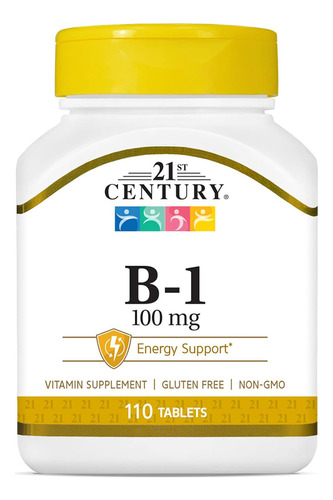 Vitamina B-1 100 Mg 110 Comprimidos 21st Century