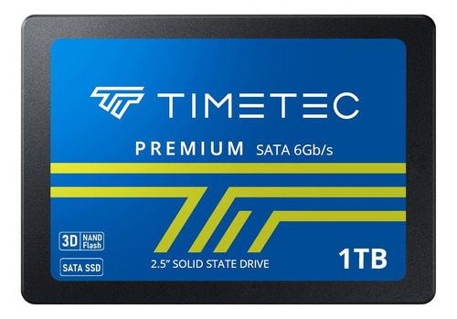 Timetec 1 Tb Ssd 3d Nand Tlc Sata Iii 6 Gb/s 2.5 Pulgadas 7