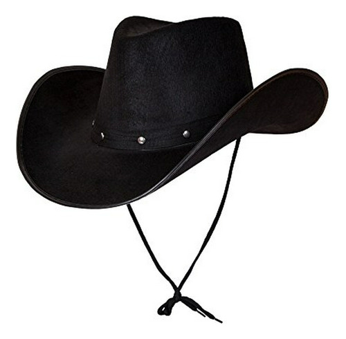 Sombrero Wicked Adult Texan Country Cowboy Black Western Acc