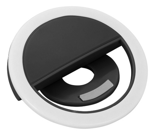 Anel De Iluminação Ring Light Led Portátil Para Celular Cor Preto