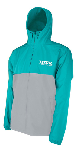 Campera Para Lluvia Total, Con Capucha Y Bolsillos Internos