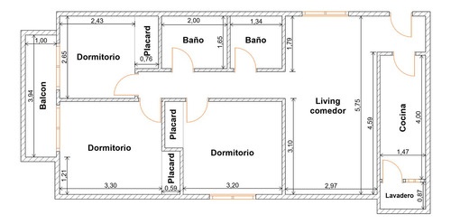 Venta - Departamento - 4 Ambientes Con Balcón - Cochera - Boedo - Apto Credito