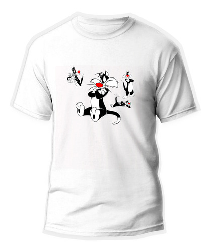Playera Unisex De Silvestre Looney Tunes